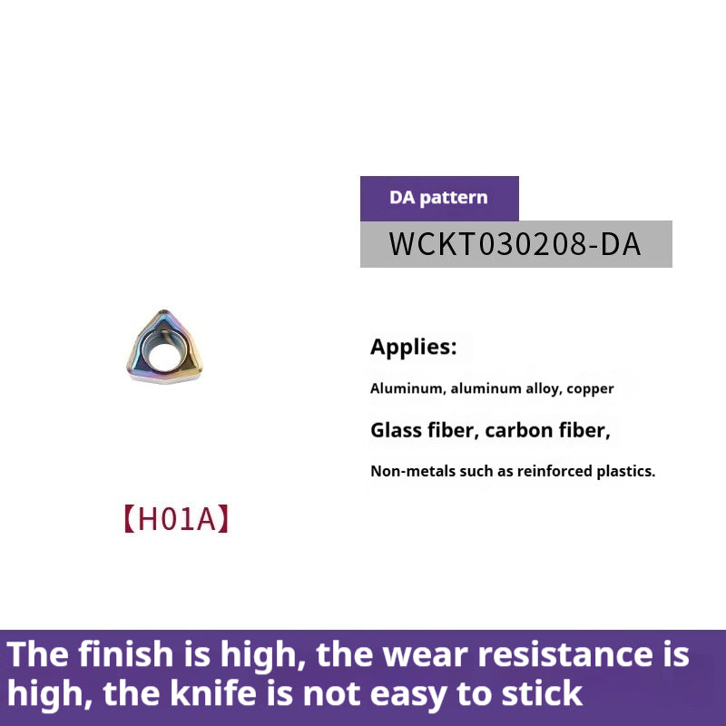 6006 CNC Aluminum Lathe Metal Ceramic Turning Inserts Nano-coated Cylindrical WNMG Bore CCMTAPMT Milling Inserts Shandong Denso Pricision Tools Co.,Ltd.